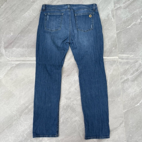 Women’s Michael Kors Dillion Relaxed Distressed Jeans Size 12 - Picture 11 of 16